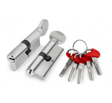Цилиндровый механизм (D-PRO502/110) D-PRO5002Knob110(45+10+55) CP хром 5Key