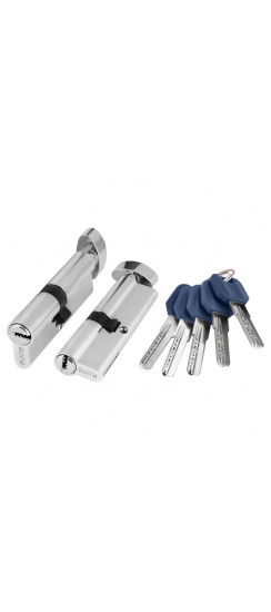 Цилиндровый Punto (Пунто) механизм (Z402/60) Z4002Knob60(25+10+25) с вертушкой CP хром