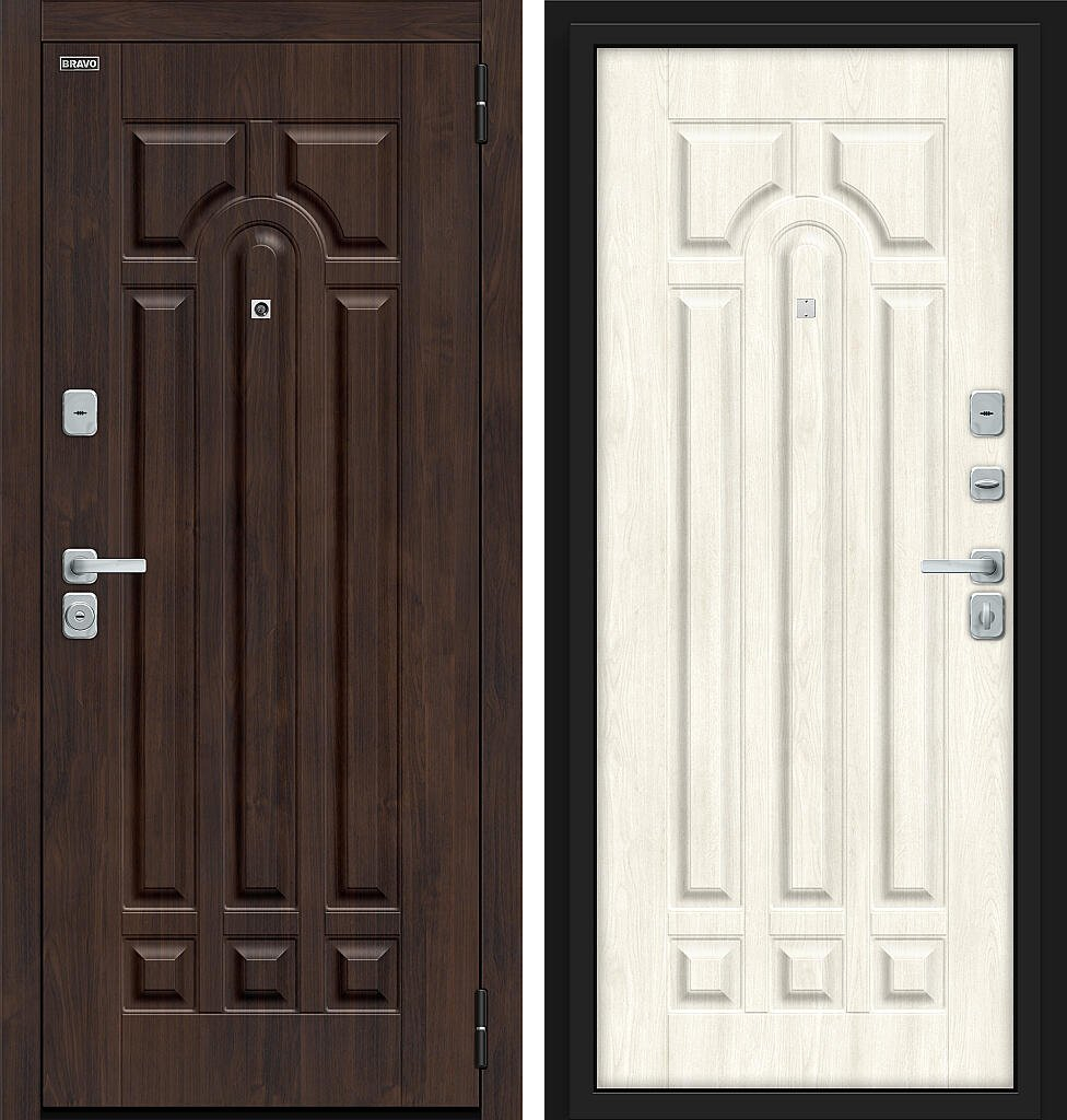 Форт/BChrome, цвет: Almon/Nordic Oak, размер: 205*86, открывание: Левое